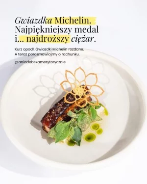 Gwiazdka Michelin. Najpiękniejszy medal i... najdroższy ciężar